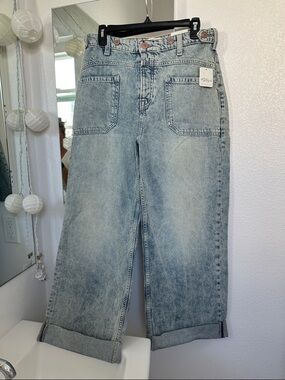 Free People Palmer Cuffed Jeans